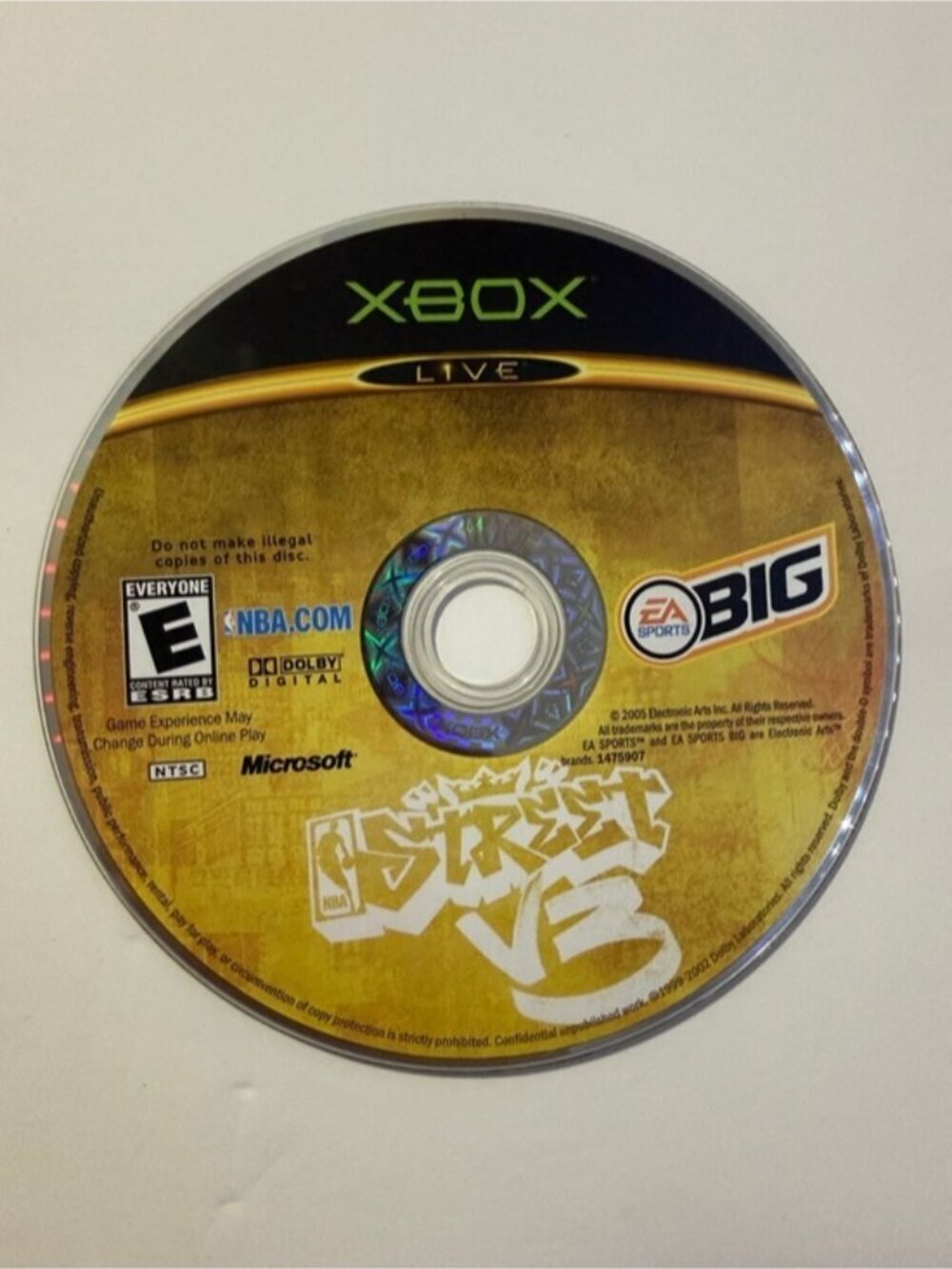 NBA Street V3 Xbox Original Game Complete w/ Case - Picture 5 of 6